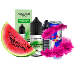 Набір для самозамішування Flavorlab Triple Strong Watermelon energy (Кавун Енергетик, 65 мг, 30 мл) Набір для самозамішування Flavorlab Triple Strong Watermelon energy (Кавун Енергетик, 65 мг, 30 мл)