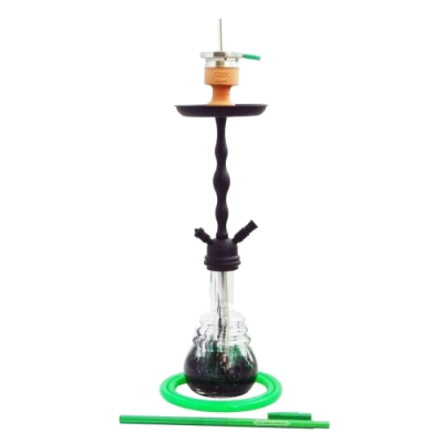 Кальян Amy Deluxe 630 green (зелений, повний комплект)