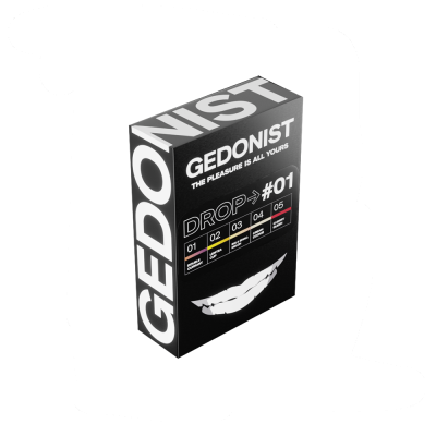 Набор из 5 вкусов табака Gedonist Drop 1 по 25 г