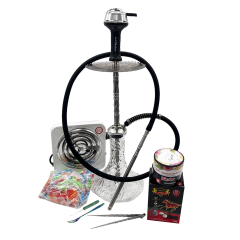 Набір з кальяном Trumpet Hookah Moar Crystal
