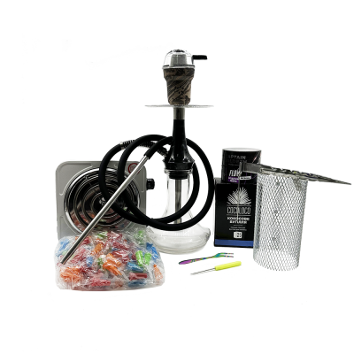 Набор с кальяном Totem Hookah Monolit Micra Black