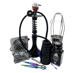 Набір із кальяном Trumpet Hookah Rider S