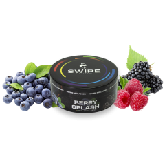 Кальянна суміш Swipe Berry Splash (Ягідний вибух, 100 г) Кальянна суміш Swipe Berry Splash (Ягідний вибух, 100 г)