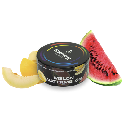 Кальянная смесь Swipe Melon Watermelon (Дыня Арбуз, 100 г)