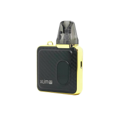 OXVA Xlim SQ Pro Kit 1200 Gold Carbon (Чорно-золотистий, з картриджем) Багаторазовий POD
