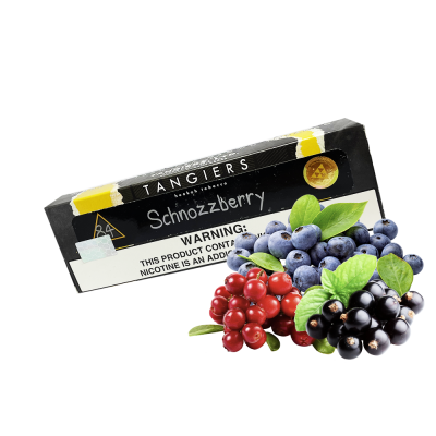 Табак Tangiers Noir №84 Schnozzberry (Шноззберри, 100 г) Чёрная упаковка