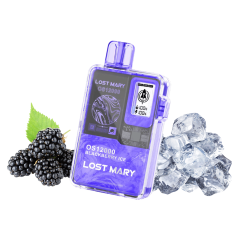 Lost Mary OS12000 Blackberry Ice (Ожина Лід) Одноразовий POD Lost Mary OS12000 Blackberry Ice (Ожина Лід) Одноразовий POD