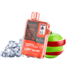 Lost Mary OS12000 Double Apple Ice (Подвійне Яблуко Лід) Одноразовий POD Lost Mary OS12000 Double Apple Ice (Подвійне Яблуко Лід) Одноразовий POD