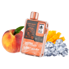 Lost Mary OS12000 Peach Mango Ice (Персик Манго Лід) Одноразовий POD Lost Mary OS12000 Peach Mango Ice (Персик Манго Лід) Одноразовий POD