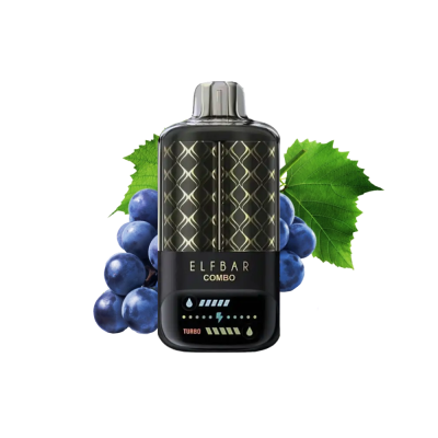 Elf Bar 25000 Combo Grape & Mary Drink (Виноградний Мікс) Одноразовий POD Elf Bar 25000 Combo Grape & Mary Drink (Виноградний Мікс) Одноразовий POD