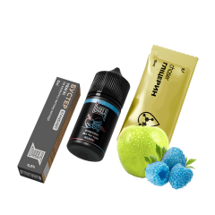 Набор для самозамеса Chaser Black Blue Razz Apple Ultra (Блю Разз Эпл, 65 мг, 30 мл)