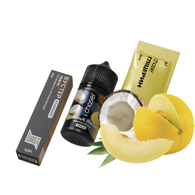 Набір для самозамішування Chaser Lux Coconut Melon (Кокос Лимон, 65 мг, 30 мл)
