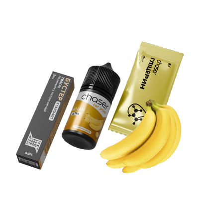 Набір для самозамішування Chaser Banana Ultra (Банан, 65 мг, 30 мл)