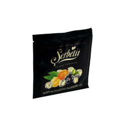 Табак Serbetli Bodrum Tangerine Blueberry Ice (Мандарин Черника Лёд, 100 г)