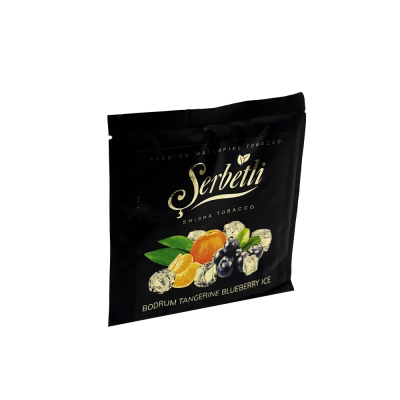 Табак Serbetli Bodrum Tangerine Blueberry Ice (Мандарин Черника Лёд, 100 г)