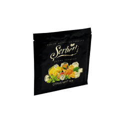 Тютюн Serbetli Citrus Mint Ice (Цитрус М'ята Лід, 100 г) Тютюн Serbetli Citrus Mint Ice (Цитрус М'ята Лід, 100 г)