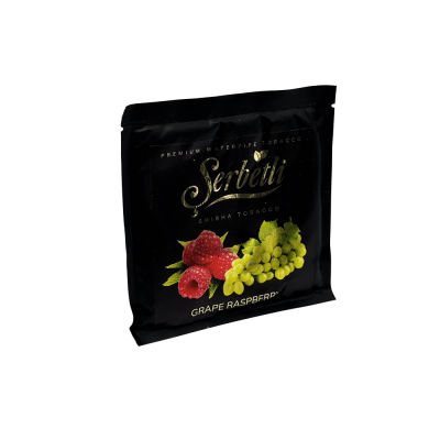 Тютюн Serbetli Grape Raspberry (Виноград Малина, 100 г)