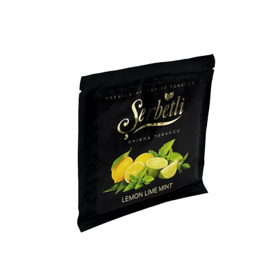 Табак Serbetli Lemon Lime Mint (Лимон Лайм Мята, 100 г)