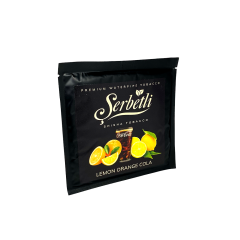 Тютюн Serbetli Lemon Orange Cola (Лимон Апельсин Кола, 100 г) Тютюн Serbetli Lemon Orange Cola (Лимон Апельсин Кола, 100 г)