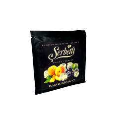 Тютюн Serbetli Peach Blueberry Ice (Персик Чорниці Лід, 100 г)