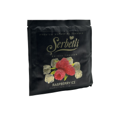 Тютюн Serbetli Raspberry Ice (Малина Лід, 100 г) Тютюн Serbetli Raspberry Ice (Малина Лід, 100 г)