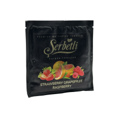 Тютюн Serbetli Strawberry Grapefruit Raspberry (Полуниця Грейпфрут Маліна, 100 г) Тютюн Serbetli Strawberry Grapefruit Raspberry (Полуниця Грейпфрут Маліна, 100 г)
