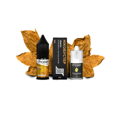 Набір для самозамішування Chaser Tobacco Ultra (Тютюн, 65 мг, 10 мл)