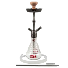 Кальян Amy 4-Stars 440 silver (металевий, повний комплект) Кальян Amy 4-Stars 440 silver (металевий, повний комплект)