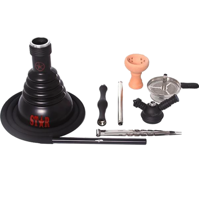 Кальян Amy 4-Stars 440 silver (металлик, полный комплект) Кальян Amy 4-Stars 440 silver (металлик, полный комплект)