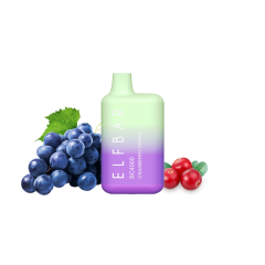 Elf Bar ВС4000 Cranberry Grape (Виноград Журавлина) Одноразовий POD Elf Bar ВС4000 Cranberry Grape (Виноград Журавлина) Одноразовий POD