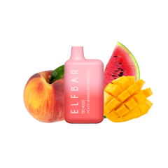 Elf Bar ВС4000 Peach Mango Watermelon (Персик Манго Кавун) Одноразовий POD Elf Bar ВС4000 Peach Mango Watermelon (Персик Манго Кавун) Одноразовий POD