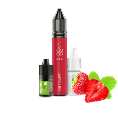 Набор для самозамеса Lucky Strawberry (Клубника, 65 мг, 30 мл)