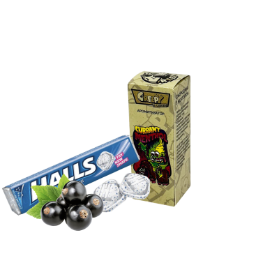 Жидкость Creepy Currant Menthol (Смородина Ментол, 50 мг, 30 мл)