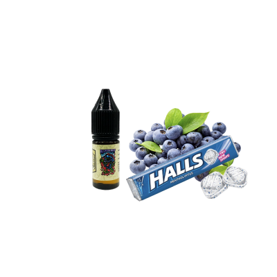 Рідина Creepy Blueberry mentol (Чорниця Ментол, 50 мг, 10 мл)