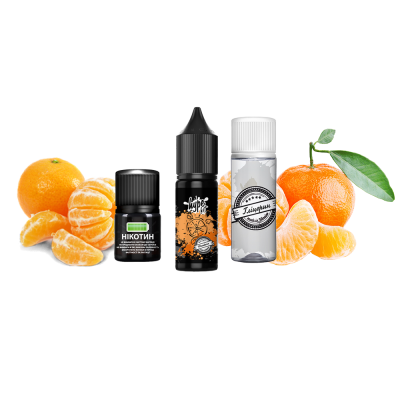 Набір для самозамішування Hype Kit Mandarin (Мандарин, 50 мг, 15 мл)