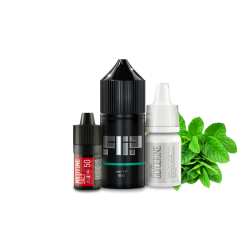 Набор для самозамеса Flip salt Mint (Мята, 25 мг, 30 мл) Набор для самозамеса Flip salt Mint (Мята, 25 мг, 30 мл)