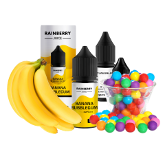 Набор для самозамеса Flavorlab Rainberry Juice Banana Bubblegum (Банановая Жвачка, 65 мг, 30 мл)