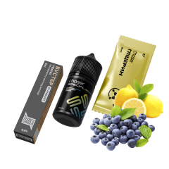 Набір для самозамішування Chaser Special Berry Blueberry Lemon (Чорниця Лимон, 65 мг, 30 мл) Набір для самозамішування Chaser Special Berry Blueberry Lemon (Чорниця Лимон, 65 мг, 30 мл)