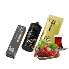 Набір для самозамішування Chaser Special Berry Fall Tea (Фол Ті, 65 мг, 30 мл) Набір для самозамішування Chaser Special Berry Fall Tea (Фол Ті, 65 мг, 30 мл)