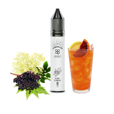 Рідина Lucky Elderflowers Lemonade (Бузина Лимонад, 50 мг, 30 мл)