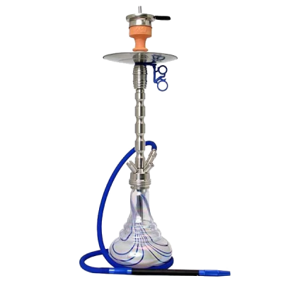 Кальян Amy SS 02 blue (синий, полный комплект)