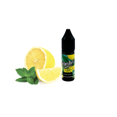 Жидкость Nectar Lemon mint (Лимон Мята, 50 мг, 10 мл)