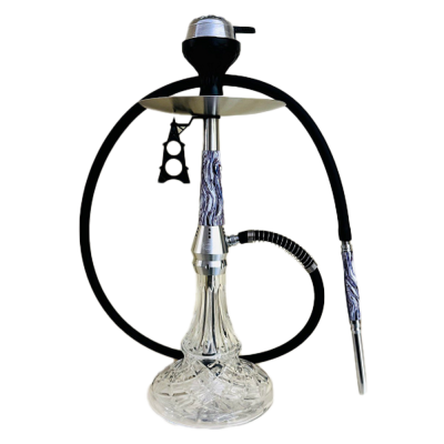 Кальян Garden Violet 6156 (Фіолетовий, повний комплект)