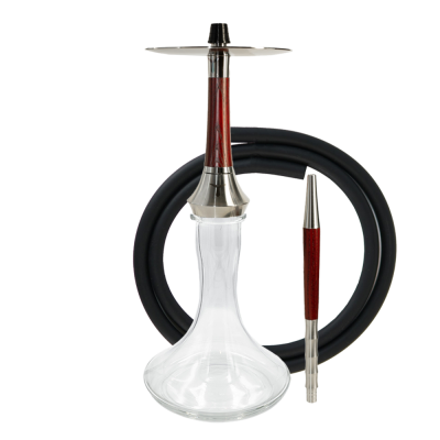 Кальян Totem Hookah Monolit Ultra Wood Cherry (червоний, повний комплект)
