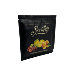 Тютюн Serbetli Cherry Lemon Peach (Вишня Лимон Персик, 100 г) Тютюн Serbetli Cherry Lemon Peach (Вишня Лимон Персик, 100 г)