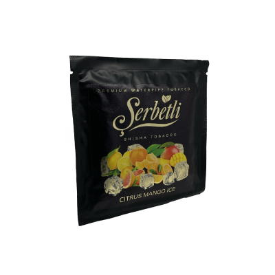 Тютюн Serbetli Citrus Mango Ice (Цитрус Манго Лід, 100 г)