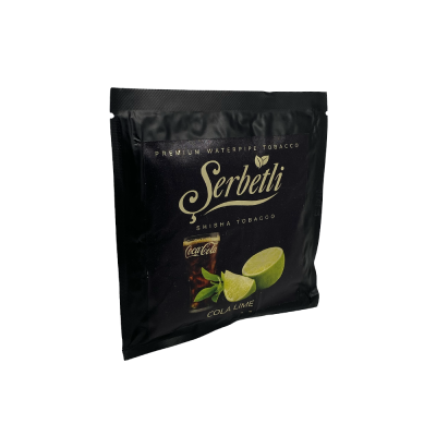 Табак Serbetli Cola Lime (Кола Лайм, 100 г)