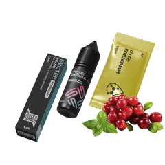 Набір для самозамішування Chaser Special Berry Cranberry Mint (Журавлина М'ята, 65 мг, 15 мл) Набір для самозамішування Chaser Special Berry Cranberry Mint (Журавлина М'ята, 65 мг, 15 мл)