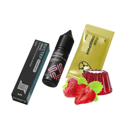 Набір для самозамішування Chaser Special Berry Strawberry Jelly (Полуничне Желе, 65 мг, 15 мл) Набір для самозамішування Chaser Special Berry Strawberry Jelly (Полуничне Желе, 65 мг, 15 мл)