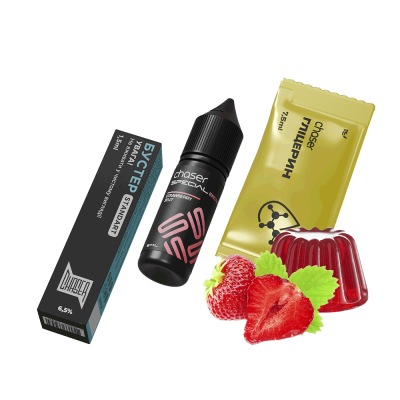 Набор для самозамеса Chaser Special Berry Strawberry Jelly (Клубничное Желе, 65 мг, 15 мл)